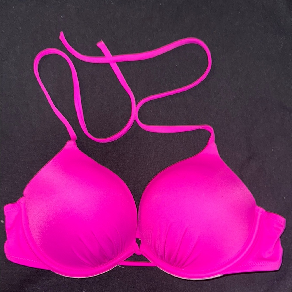 Vibrant Pink Victoria’s Secret bombshell bikini top